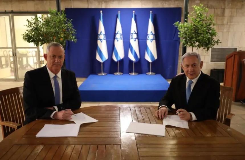 Netanyahu och Gantz verens om regering  ett profetiskt uppfyllande?