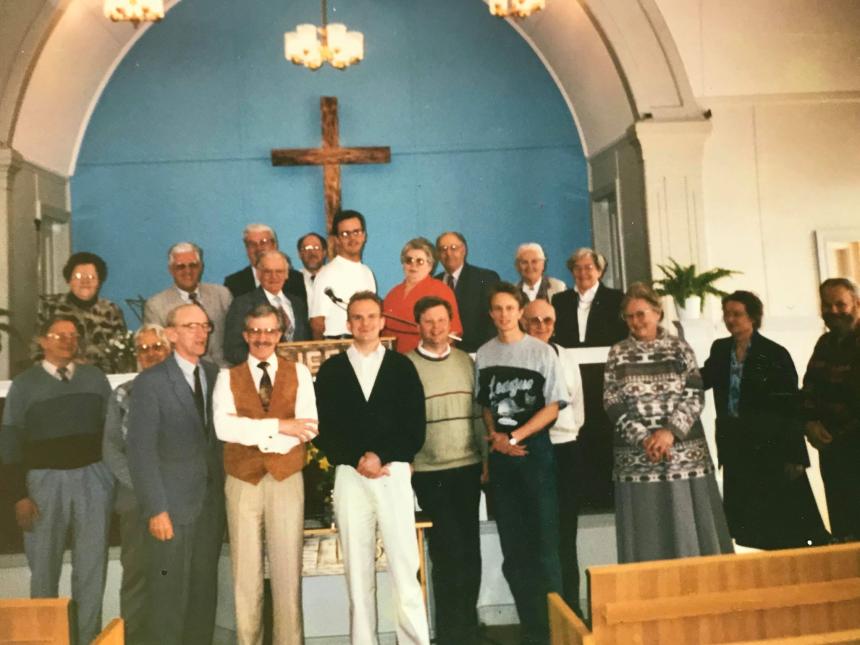 Christer berg i Tannker p mitten av 90-talet