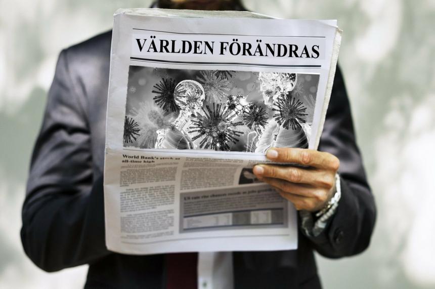 Corona finns inte, men folk dr i det?